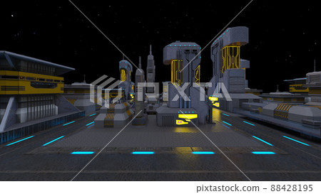 Planetary exploration base Planetary exploration base 88428195