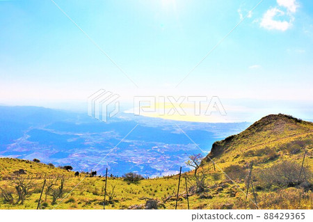 Scenery of the summit of Mt. Ibuki 88429365