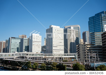 東京山手線大崎站附近的高層寫字樓和公寓 88432436