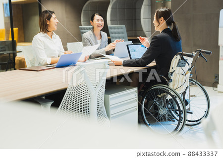 Office wheelchair employment of persons with disabilities 88433337