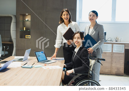 Office wheelchair employment of persons with disabilities 88433345