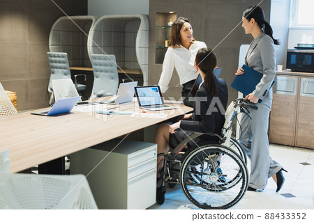 Office wheelchair employment of persons with disabilities 88433352