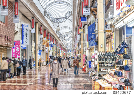 東京都市風景 Shinkoiwa Lumiere 商店街 東京都市風景 Shinkoiwa Lumiere 商店街 88433677