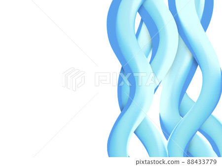 Modern graphic design wave mixed colors intersecting lines 88433779