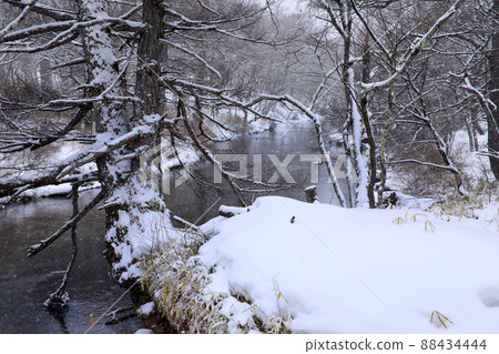 Oku-Nikko midwinter scene Oku-Nikko midwinter scene 88434444