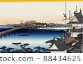 Fifty-three Stations of the Tokaido / Toyogawa Bridge, Yoshida 88434625