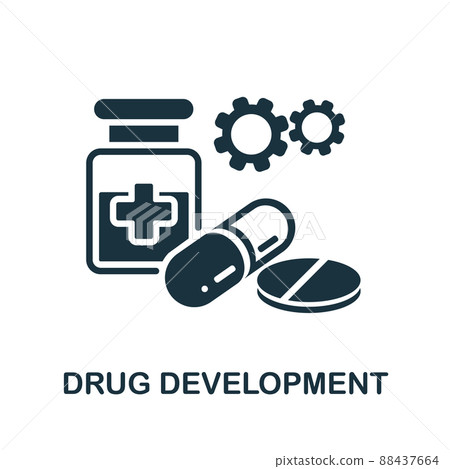 Drug Development icon. Simple element from healthcare innovations collection. Creative Drug Development icon for web design, templates, infographics and more Drug Development icon. Simple element from healthcare innovations collection. Creative Drug Development icon for web design, templates, infographics and more 88437664