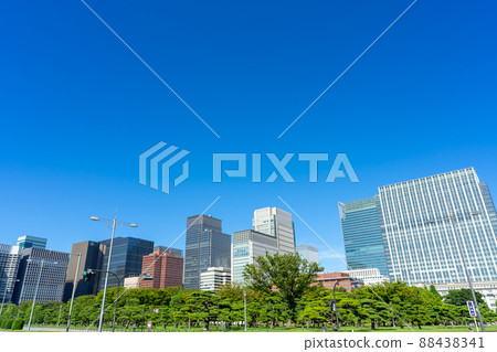 東京皇宮外苑和丸之內摩天大樓 東京皇宮外苑和丸之內摩天大樓 88438341
