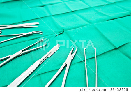 Surgical Instruments on the Table in Operating Room Surgical Instruments on the Table in Operating Room 88438506