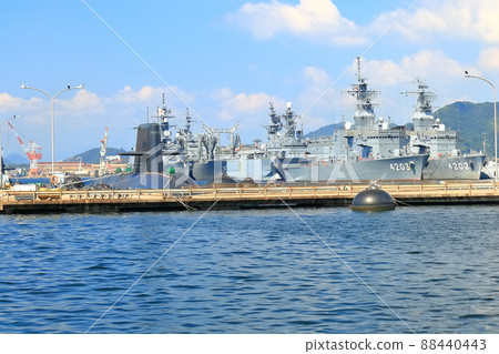 [廣島縣]胡同烏小島吳公園（海上自衛隊） 88440443