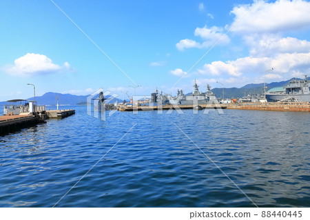 [廣島縣]胡同烏小島吳公園（海上自衛隊） 88440445