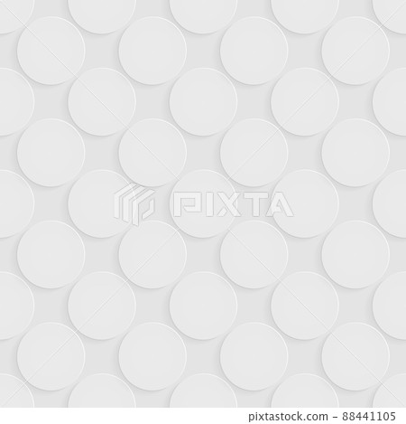 Seamless gray background from circles, vector illustration. 88441105