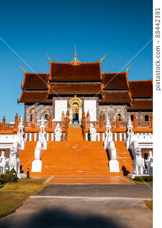 Royal Park Rajapruek, botanical garden and pavilion in Chiang Mai, Thailand 88442391