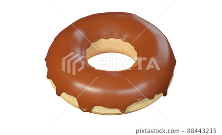 Chocolate donut (chocolate icing) Chocolate donut (chocolate icing) 88443215