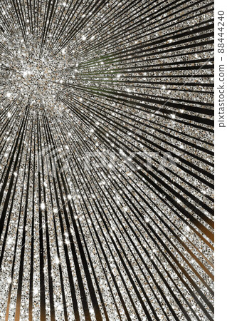 silver starburst sequin background 88444240