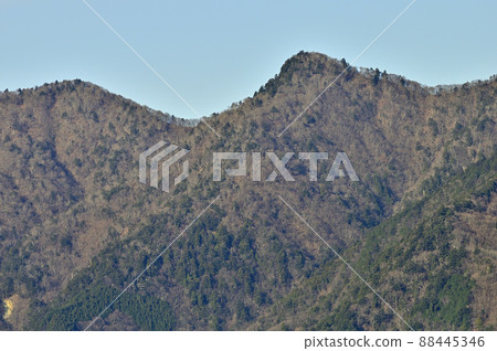 從小山看丹澤三重山 從小山看丹澤三重山 88445346