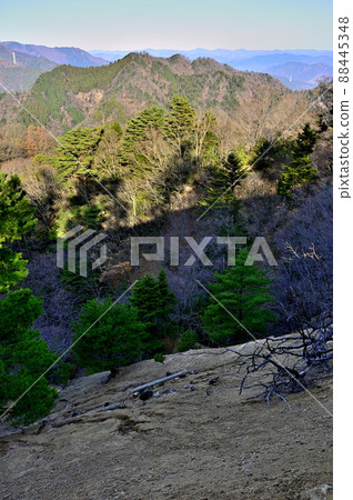 從丹澤三根山眺望鍋嵐 從丹澤三根山眺望鍋嵐 88445348