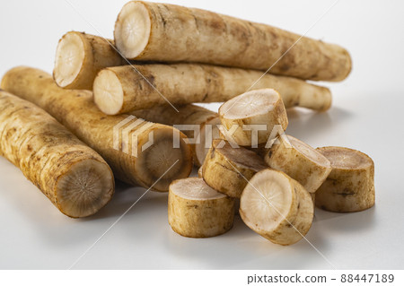 新鮮美味的牛蒡細分切塊 88447189