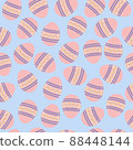 easter eggs seamless pattern for Easter holidays,seamless pattern of cute eggs. 88448144