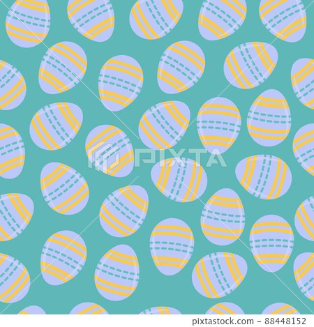 Vector seamless endless pattern. Easter design, Spring Easter seamless Pattern, Happy Easter day 88448152