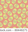Easter pattern with eggs. Perfect for design, decoration,Spring Easter seamless Pattern, Happy Easter day 88448271