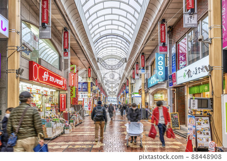 東京都市風景 Shinkoiwa Lumiere 商店街 88448908