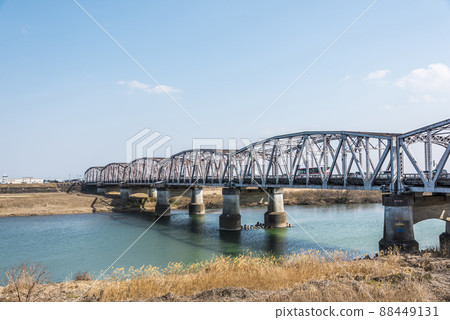 《岐阜縣》大垣市長良大橋 《岐阜縣》大垣市長良大橋 88449131