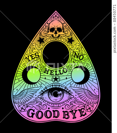 Ouija Planchette Board Ouija Planchette Board 88450771