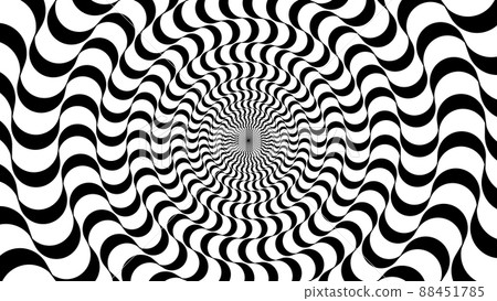 White and Black Optical Illusion Background White and Black Optical Illusion Background 88451785