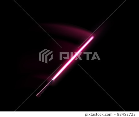 Attacking swing of the red lightsaber. 88452722