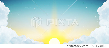 First sunrise, morning star B2 88453062