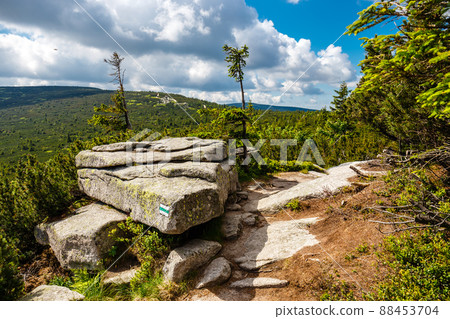 mountain path in the Karkonosze Mountains 88453704