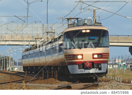北陸本線加賀-笠間-三河JR西485系列A02編隊(京都)雷長 88455986