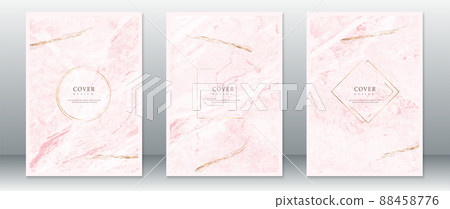 Cover page design with golden frame Cover page design with golden frame 88458776