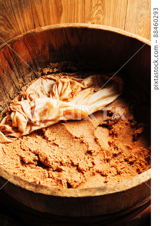Miso in a barrel 88460293