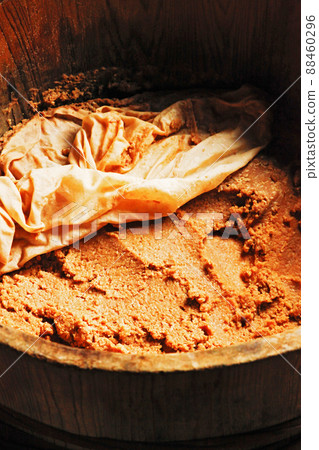 Miso in a barrel 88460296