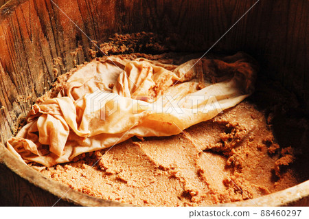 Miso in a barrel 88460297