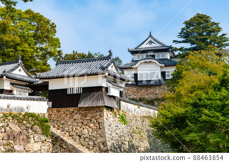 岡山縣高橋市美中松山城-本丸- 88463854