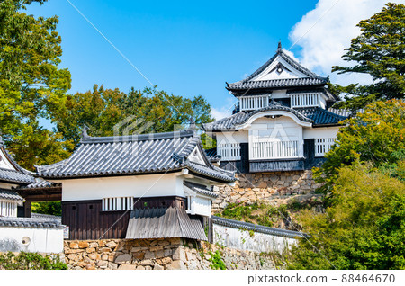 岡山縣高橋市美中松山城-本丸- 88464670