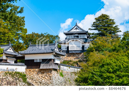 岡山縣高橋市美中松山城-本丸- 88464676
