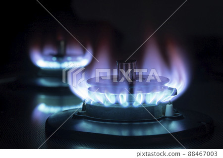 Fire of gas stove 88467003