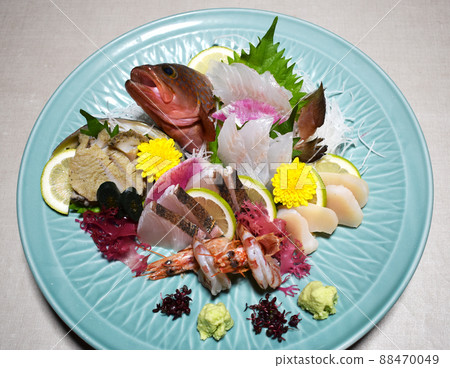 新鮮的生魚片 88470049