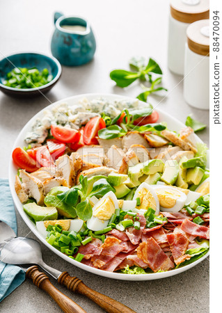 Cobb salad, traditional american cuisine Cobb salad, traditional american cuisine 88470094
