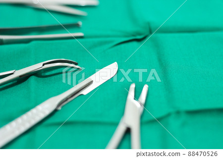 Surgical Instruments on the Table in Operating Room Surgical Instruments on the Table in Operating Room 88470526