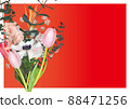 春天的花束_鬱金香和甜豌豆（花束） 88471256