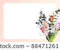 春天的花束_鬱金香和甜豌豆（花束） 88471261