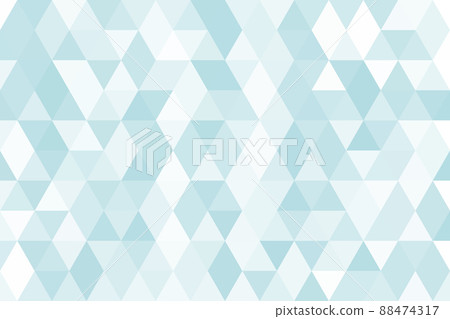 Equilateral triangle random pattern background (light blue) 88474317