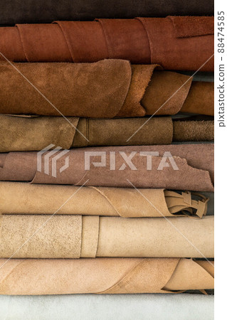 Material for creating handmade production at leather workshop. Material for creating handmade production at leather workshop. 88474585