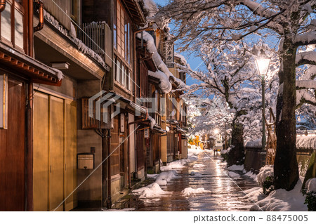 《石川縣》雪金澤市和町茶屋區 88475005