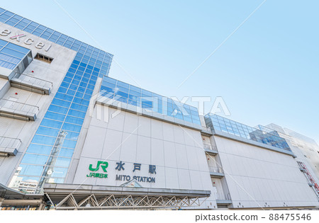 JR水戶站（北口）晴天，茨城縣水戶市 88475546